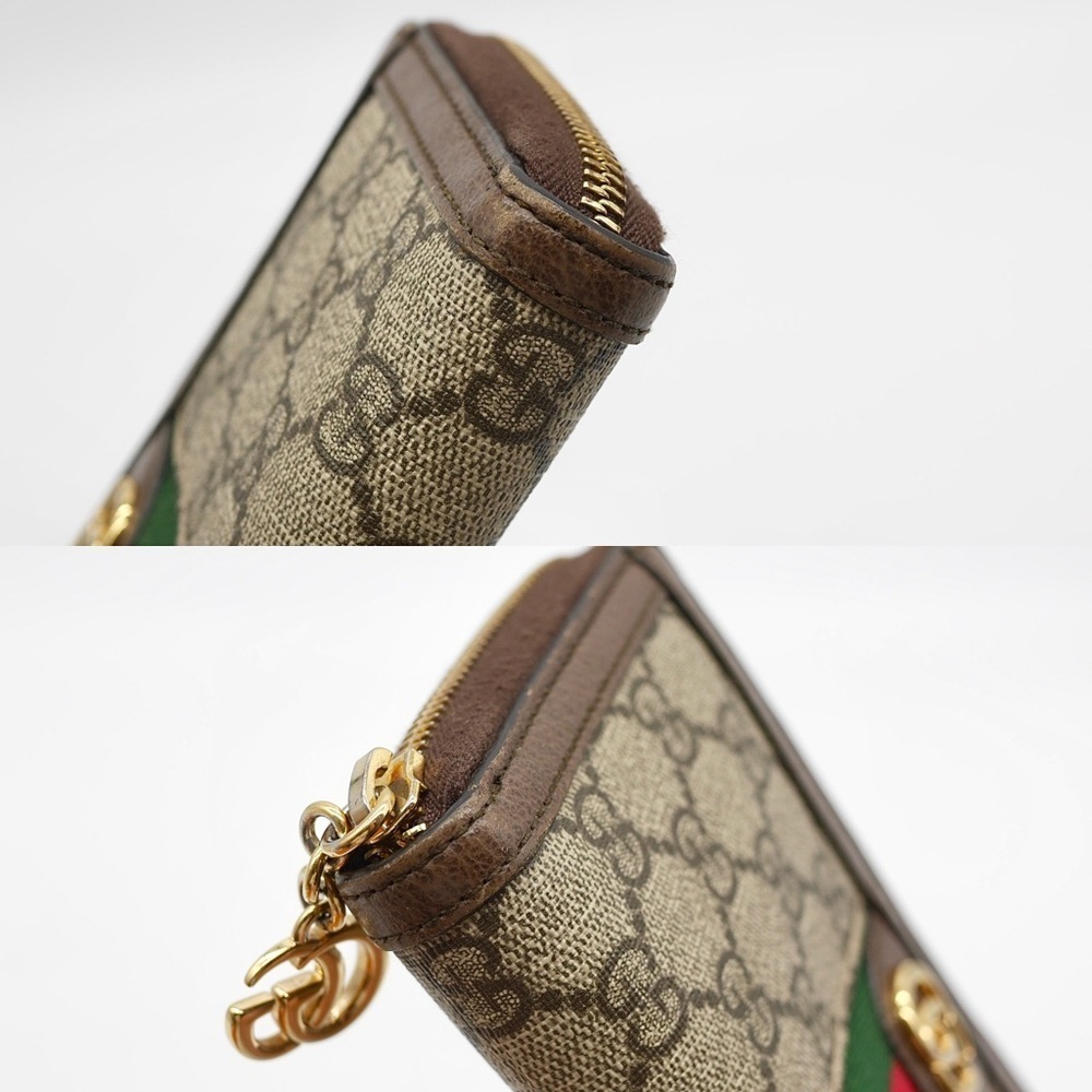 🍓GUCCI Ophidia Sherryline Wallet Brown - Picture 3 of 11